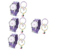 VALICLUD 4sets Girls Unicorn Watch Boys and Girls Watch Arabic Numerals Boy for Fun Unicorn Bracelet Birthday