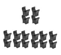 VALICLUD 4sets Wheelchair Support Block Durable Rail Guide Parts for Enhanced Comfort and Stability Compatible with Various Wheelchair Models Reliable Replacement Accessories 4pcs*4