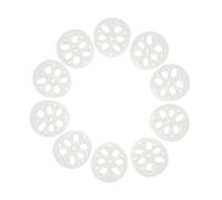 VALICLUD 5 Pair Lotus Root Piece Shape Resin Earrings Small Lightweight Dangle Jewelry for Women Men Party Banquet Halloween DIY Supplies Durable Vegetable Inspired Accessories