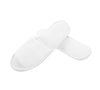 VALICLUD 5 Pairs Reusable House Slippers for Guests Unisex Open Toe Spa Slippers Elegant Design for Hotels Guesthouses and Travel Lightweight Comfortable for Beauty Salons