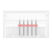 VALICLUD 5 Pcs 0.4mm Tungsten Steel Drill Bits Printer Tool Kit for 3d Printer Extruder Nozzle Head Cleaner with Quick Drilling and Fine Print Features for Metal Processing Random Color