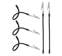 VALICLUD 5 Pcs Helping Hands Soldering Tool Set with Flexible Gooseneck Arms, Alligator Clips Wire Holders, Electronic Welding Clamp for Workbench Repair and Circuit Board Soldering