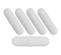 VALICLUD 5 Pcs Magnetic Stirrer Bars Ptfe Rods with High Rotational Force and Smooth Rotation for Scientific Research and Experiment Laboratory Accessories