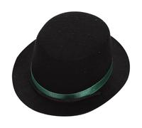 VALICLUD 5 Pcs Party Pet Cosplay Hat Kitten Puppy Hat Easy to Wear Portable Cloth Black Headwear for Photography and Outdoor Walks Pet Accessories Random Color