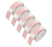 VALICLUD 5 Rolls Address Label Stickers Rectangular Heat-Resistant Synthetic Paper Compact Lightweight All-Purpose Multi-Functional Express Printer Paper for Arts and Crafts