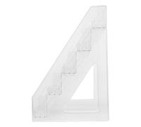 VALICLUD 5 Tier Acrylic Postcard Display Stand for Desk with Elegant Design, Space-saving Structure and Tiered Organization, for Office and Classroom Use