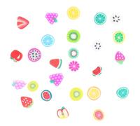 VALICLUD 5000pcs Fruit Slice Nail Sticker Diy Nail Slice Nail Decoration for Nail Art Fruit Art Decoration for Diy and Creative Designs