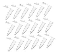 VALICLUD 500pcs Centrifuge Tubes with Caps Smooth Wall Laboratory Test Tubes for Scientific Experiments Sample Storage Molecular Biology and Clinical Chemistry Research