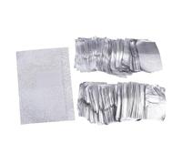 VALICLUD 500pcs Nail Foil Wraps Nail Art Polish Remover Pads for Manicures and Travel Foil for Glue Removal