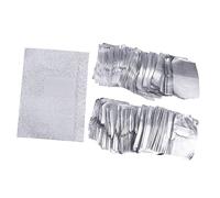 VALICLUD 500pcs Nail Polish Remover Wraps Gel Foil Pads for Manicures Travel Friendly Nail Cleaning for Home Salon Use