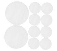 VALICLUD 500pcs Non-Stick Round Parchment Baking Papers Heat-Resistant Greaseproof Sheets for Air Fryer High Oil Absorption Baking Liners for Healthy Cooking