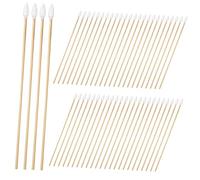 VALICLUD 500pcs Precision Cotton Swabs Pointed Tip Cotton Sticks for Makeup Application and Electronics Cleaning Swabs