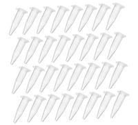 VALICLUD 500pcs Small Centrifuge Tubes with Cap Smooth Wall Test Tubes for Scientific Experiments Laboratory Sample Containers with Leak-resistant Sealing for Molecular Biology and Clinical