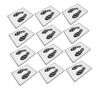 VALICLUD 50Pcs Disposable Car Paper Floor Mats Portable Vehicle Foot Pads Folding Paper Foot Mats for Auto Protection Suitable for Cars Trucks Home and Office Use