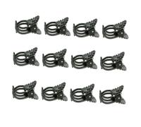 VALICLUD 50pcs Garden Plant Clips for Orchid and Vine Support Plastic Clamp for Potted Branches Secure Plant Stems and Easy to Use for Indoor and Outdoor Gardening