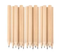 VALICLUD 50pcs Golf Pencils Short Pencils Wooden Graphite Hb Smooth Writing Experience Creative Simple Design Not Easy to Fade for Journal Writing
