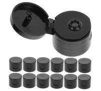 VALICLUD 50pcs Lotion Bottle Caps Replacement Flip Top Bottle Lids for Shampoo Moisturizer