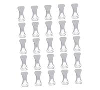 VALICLUD 50Pcs Metal Clips for Elastic Rope Adjustable Bandage Fastening Buckle 4-Prong Design Sturdy Aluminum Hooks for Secure Fixing for Crafts and DIY Projects