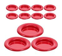 VALICLUD 50pcs Small Metal Incense Cone Tray Portable Aromatherapy Burner Holder for Home and Office Stylish Decorative Metal Plate for Fragrance Ash Collection and Relaxation