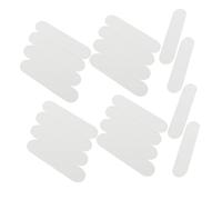 VALICLUD 50pcs Transparent Acrylic Nail Display Stand for Press Nail Art Showcase Shape Practice Holders for Artists and Projects Pack