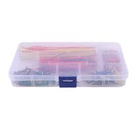 VALICLUD 560pcs Breadboard Jumper Wire Cable Set with 14 Different Lengths Pre-cut and Bent Ends with Plastic Storage Box Easy to Plug and Unplug Convenient for Random Color