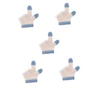 VALICLUD 5pairs Breathable Nylon Gloves for Newborns Teething Mittens to Prevent Scratching for Boys and Girls Comfort and Safety