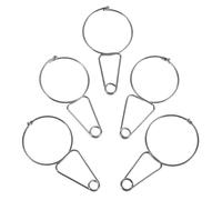 VALICLUD 5pcs Acupressure Ear Clip for Stress Relief and Headache Reflexology Clamp Tool Ear Point Clip for Therapy