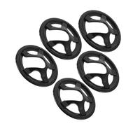 VALICLUD 5pcs Bicycle Chain Guard Plastic Sprocket Protector for Mountain and Road Bikes, Fits 5 Bolt Cranksets with Five Hole Design, Provides Mud Protection and Air Circulation for Long