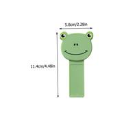 VALICLUD 5pcs Cartoon Toilet Seat Lifters with Handles Sanitary Toilet Lid Accessories Smooth Polished Bathroom Tools Includes Cat Frog Cow Pig Bear Designs