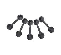 VALICLUD 5pcs Eye Occluder Handheld Plastic Eye Shields for Pediatric Testing Lightweight Optometry Tool for Eyesight Assessment Schools and Clinics