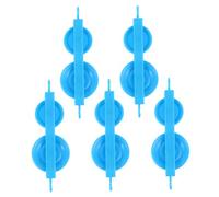 VALICLUD 5pcs Fixed Pulley Experiment Set Plastic Mechanic Teaching Equipment for Physics Education for Home School Laboratory Demonstrations