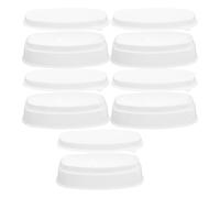 VALICLUD 5pcs French Powder Box for Nail Forms Portable Plastic Dipping Powder Case Sequins Storage for French Tip Dipping Tray and Manicure Dip Recycling