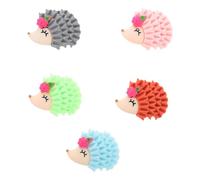 VALICLUD 5pcs Hedgehog Shape Magnetic Needle Holders for Sewing and Cross Stitch with Plastic Material and Fixing Needle Function, for Quilting Needlework and Craft Projects