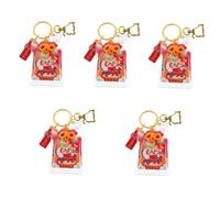VALICLUD 5pcs Keychain Pendant Adorable Keyring for Luck Chinese Style Feng Shui Accessory for Bags Keys Fashionable Design Celebrations
