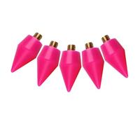 VALICLUD 5pcs Nail Refill Pen Diamond Art Wax Tips Double-headed Rhinestone Applicator Tool for Precise Gem Placement Red for Manicure Nail Art Supplies