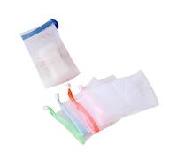 VALICLUD 5pcs Net Exfoliating Soap Saver Handmade Soap Pouch Holder Random Color