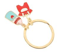 VALICLUD 5pcs Ocean Mermaid Keychain Backpack Pendant Purse Keychain Keychains for Women Purse Ornament Wealth Key Ring Cute Backpack Key Pendant Bag Hanging Decor Good Luck Keychain Metal