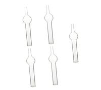VALICLUD 5Pcs One Ball Drying Tubes Chemistry Experiment Equipment for Middle High School Teaching Simple Structure Practical Design Easy to Use Chemical Laboratory Accessories