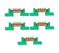 VALICLUD 5pcs Plated Grounding Terminal Bus Bar Block Kit with Engineering Plastic Shell Anti-oxidation Terminal Strip for Outdoor Distribution Box Flexible and Shock Resistant
