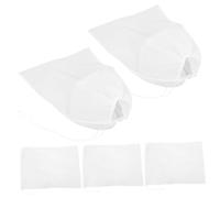 VALICLUD 5PCS Reusable Nylon Nut Milk Filter Bags for Fruit Juice Straining Fine Mesh Cheese Cloth Food Strainers for Cold Brew Coffee Tofu Yogurt Efficient Kitchen Dehydrator and Juicing