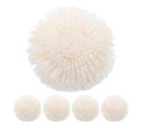 VALICLUD 5pcs Scent Diffuser Sticks with Rice Paper Artificial Chrysanthemum Heads for Scent Refilling and Lasting Beauty, Decorative Flower Replacement Refill Sticks for Car Interiors