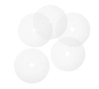 VALICLUD 5pcs Silicone Food Dryer Liner Mats Round Non-stick Reusable Dehydrator Pads with Central for Efficient Fruit and Meat Drying Easy to Clean Dehydrator Sheets