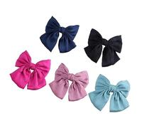 VALICLUD 5pcs Spring Bow Hair Clips Hair Clips for Women Girls Elegant Bowknot Barrettes