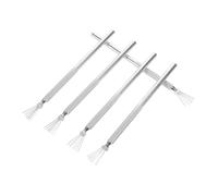 VALICLUD 5pcs Stainless Steel Nail Art Fine Liner Pens for Detailing Line Work Beginners Wire Drawing Pen Nail Art Line Painting Tool
