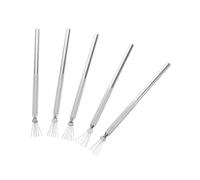 VALICLUD 5pcs Stainless Steel Nail Art Striping Tools Multi-needle Liner Pens for Precise Detailing and Creative Designs Suitable for Beginners and Professionals