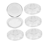 VALICLUD 5Pcs Transparent Plastic Eyelash Box Organizer Durable Eyelash Storage Case for Women for Travel Giving Lightweight Easy to Use
