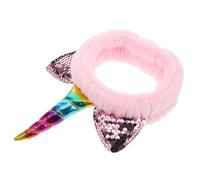 VALICLUD 5pcs Unicorn Face Cleaning Headband Headband for Women Soft Elastic Hair Band