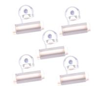 VALICLUD 5Pcs White Suction Cup Toothpaste Extruder Wall Mounted Manual Squeezer for Facial Cleanser Tubes Multi Function Bathroom Organizer Easy to Install Space Saving Design