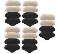 VALICLUD 5sets 2 Pairs Self Adhesive Heel Protectors Soft Cushion Inserts for High Heels Invisible Pads to Reduce Friction and Blisters for Sneakers Work Shoes and Casual Footwear 2pairs*5