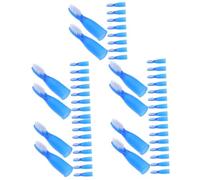VALICLUD 5sets Portable Soft Toothbrushes for Inmates Lightweight Tiny Toothbrushes for Prisons and Rehabilitation Centers Safe Design for Oral Care 10pcs*5